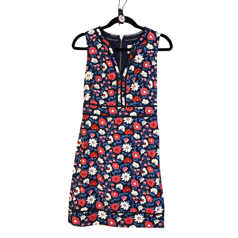 NWOT Kate Spade Shore Thing Daisy Jacquard Sheath Dress (MSRP: $498) Size 0